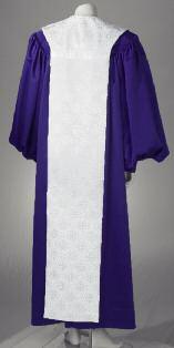 This style will be of service to you and your group by allowing you to choose your look during services and concerts. Wear the robe. Wear the robe and tunic.