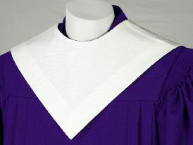 Your new robe may be worn with or without a stole.