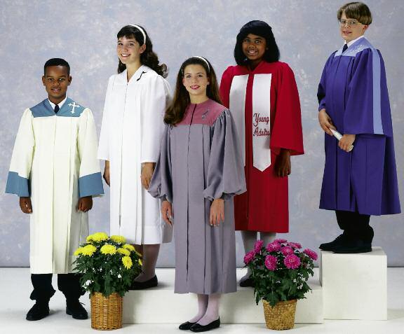 C 133 VNOS C 111 VNOS C 118 NCPS C 211 VNOS C 121 VNOS Young Adult and Youth style robes may be made in sizes up
