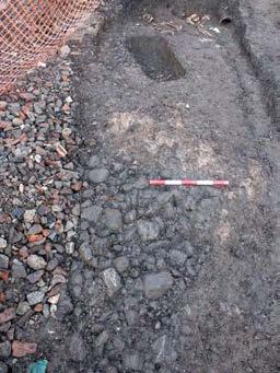 York Archaeological Trust 26 Phase 6b 10th century With the exception of a cobble surface and a few isolated post-holes, the activity in sub-phase 6b seems to comprise mainly of pit digging,