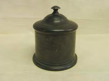 An Antique Pewter Tobacco Jar.