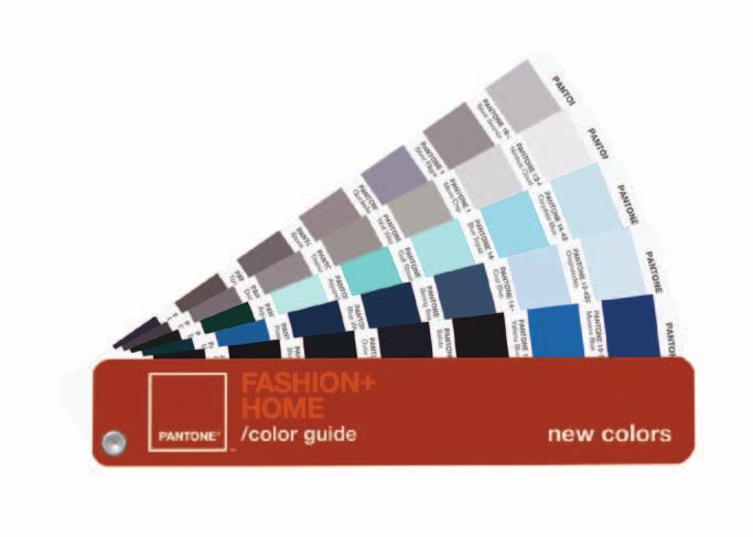 FASHION+HOME color specifier & guide set Chip book with companion guide, a complete set at your fingertips.