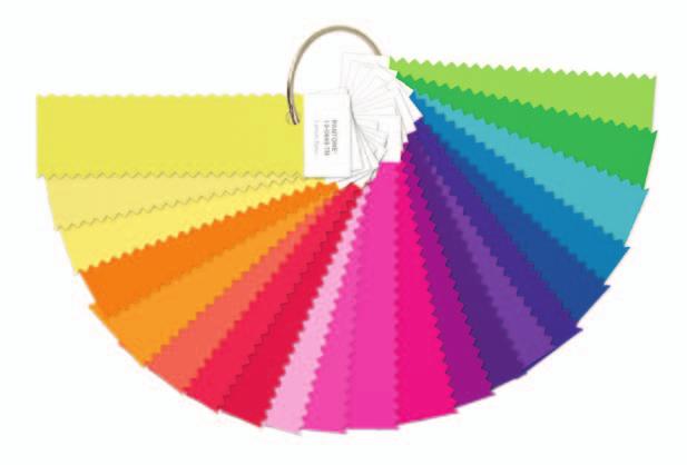 SMART cotton swatch card Individual 4 x 4 double-layered cotton swatch standard (unfolded measures 4 x 8 ) is the most accurate way to specify, control and communicate your color choices.