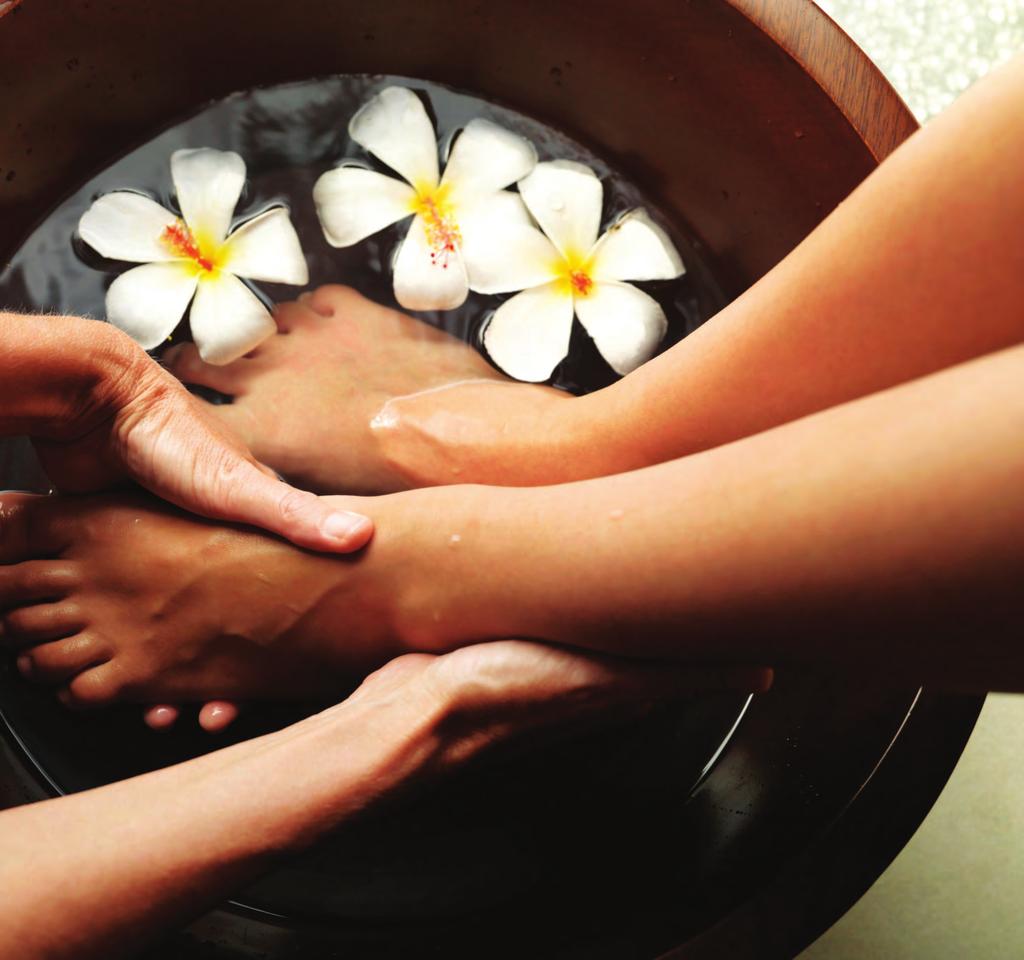 NAIL THERAPY Some spa classics never go out of style and with our contemporary methods, plus pure ingredients your hands and feet have never looked so good