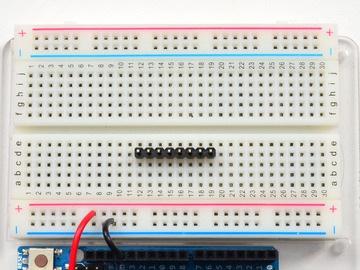 Arduino Code Prepare the header strip: Cut the strip to length if necessary.