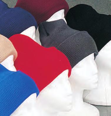 778-** Superstretch knit acrylic cap. Assorted solid colors per 12 pc. pack.