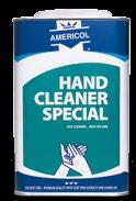HAND CLEANER SPECIAL PRO PRODUCTCODE 843 Industrial solvent-free hand cleaner Powerful hand cleaning gel for removing industrial soiling. Solvent-free formula.