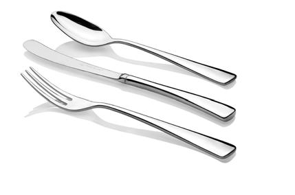 LARCH Silver Plate Cutlery LARCH SILVER PLATE CUTLERY HAS HISTORICAL INFLUENCES BUT ITS FLOWING FORM GIVES THIS PATTERN A MODERN FLAVOUR.