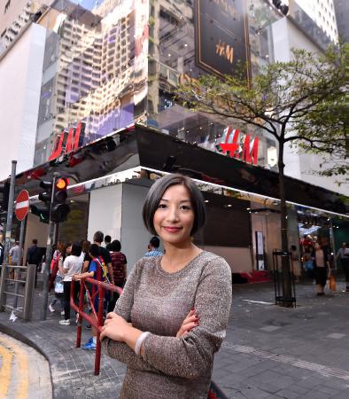 The keenest fashion fans even spent the night outside the Orchard Road store to be the first to shop at H&M. Candy Choi from Hong Kong was among those working on the opening day.