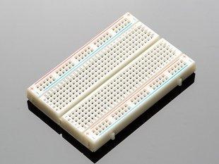 IN STOCK Half-size breadboard PRODUCT ID: 64 This is a cute half size breadboard, good for small projects. It's 2.2" x 3.4" (5.5 cm x 8.