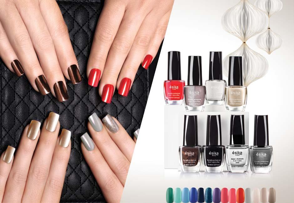 REVAMP YOUR NAILS WITH THE LATEST COLORS and a salon finish.