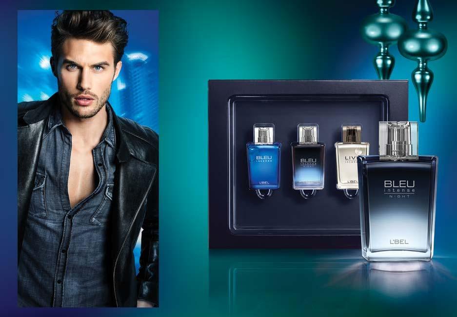 Cedar and aquatic notes enhance the allure of the night The night is yours alone Gift for you Set of Mini Fragrances for Men (.33 fl.
