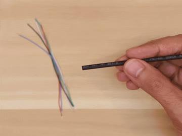 !) from your soldering iron to apply heat. The tubing shrinks and tightly holds the wires together. Pretty neat, huh?