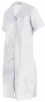 cotton ladies short sleeve white colour overall 142 UNI5040 B LADIES HOUSEKEEPING 1PC - WHITE XSMALL UNI5041 LADIES HOUSEKEEPING 1PC - WHITE SMALL UNI5042 LADIES