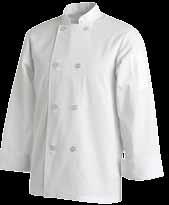 04 chefware Basic Jackets - Long Sleeve UNI0010 CHEFS UNIFORM JACKET BASIC LONG - X SMALL UNI0011 CHEFS UNIFORM JACKET BASIC LONG - SMALL UNI0012 CHEFS UNIFORM JACKET BASIC LONG - MEDIUM UNI0013
