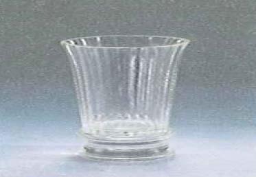 of two different varieties of quartz: clear quartz on the vase