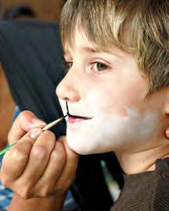 board (optional) mini hot glue gun and glue sticks pen templates for lynx mask Try This! You can complete the lynx face by adding a little face paint to your child s face.