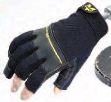 Terry-cloth sweat wipe on thumb Stretch back with neoprene padded flex