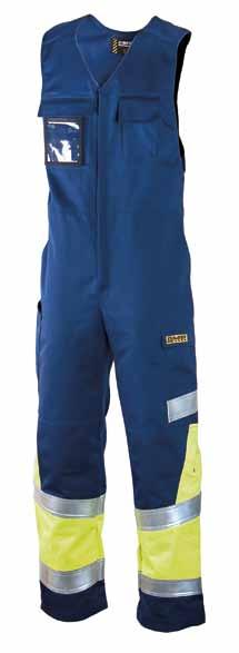TROUSERS 658 DIMEX MULTINORM 50% 50% cotton 49% 49% polyester, 1% antistatic fibre, 345 g/m² The material is tested against the thermal hazards of an electric arc IEC 61482-1-2.