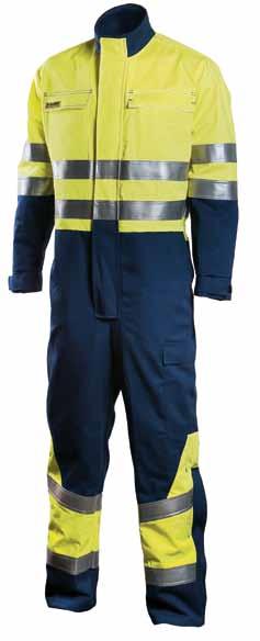 NEW DIMEX MULTINORM MULTI SUMMER COVERALL 660 50% cotton, 49% polyester, 1% antistatic fibre, 345 g/m² Material tested against the thermal hazards of an electric arc IEC 61482-1-2.