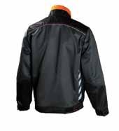 u WINTER NORM WEAR JACKET 668 JACKET 1000W water- and stain-resistant, 80 G WADDING NAVY BLUE / BLACK Chest pockets, horizontal/vertical pull-out ID-pocket, zipped/mobile phone pocket under storm