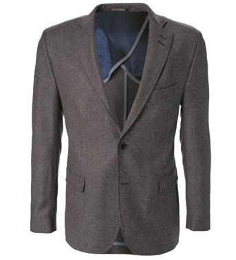 Colors: Navy/White Pinstripe Sizes: 34-48 FAIRFORD BLAZER Art.no: 1556 Casual two button tweed blazer in a cotton/wool blend.