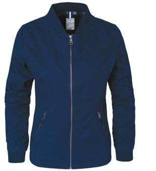 no: 1628* Catalina jacket with zip fastening in 100% cotton twill. Garment wash.