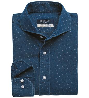 no: 1617 Dogtooth shirt in twofold 100% premium cotton from 