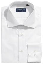 collar and chest pocket. Colour: White TWOFOLD SLIM FIT SHIRT Art.