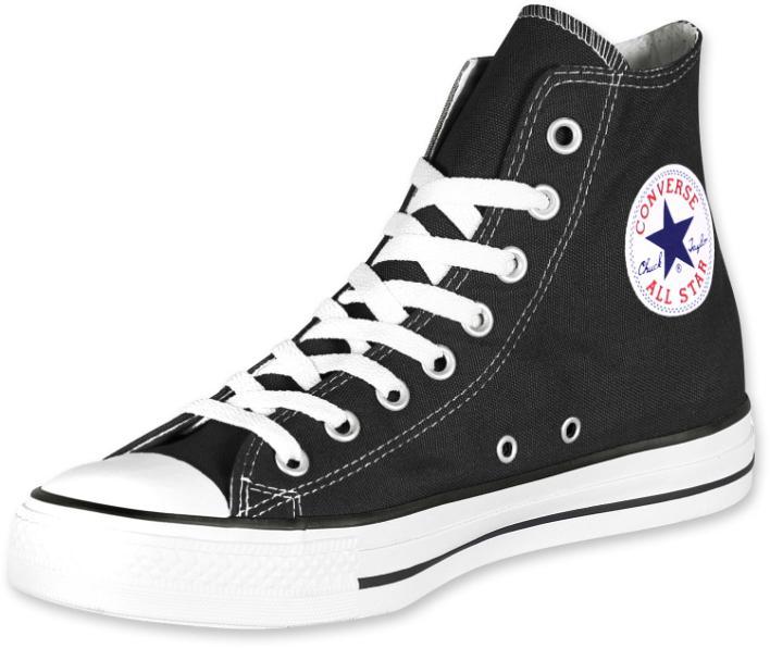 Canvas sneakers A pair of colored canvas sneakers like the Converse Chuck Taylor All-Stars is good for dressing down an outfit.