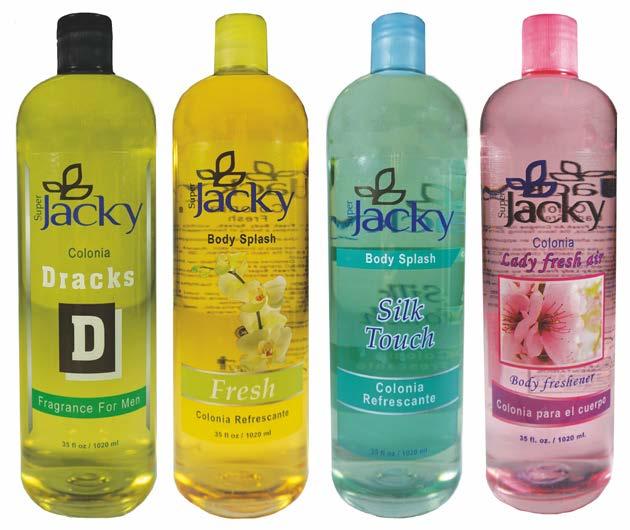 SUPER JACKY COLOGNE & BODY SPLASH for men and women offering different scents