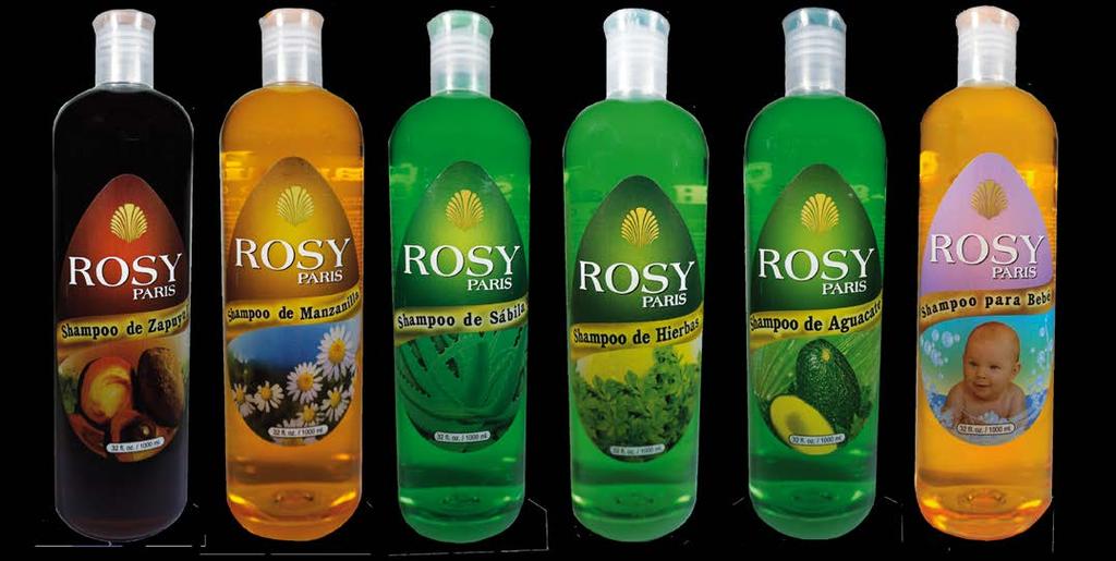 ROSY PARIS SHAMPOO line offered in larger