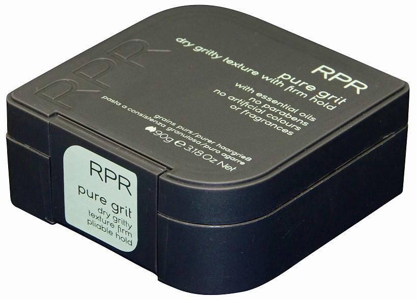 RPR PURE GRIT DRY GRITTY TEXTURE WITH FIRM HOLD A styling grit for dry gritty texture and a firm pliable hold.