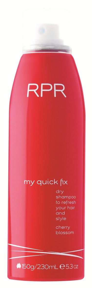 RPR MY QUICK FIX DRY SHAMPOO TO REFRESH YOUR HAIR AND STYLE A sensational volumising spray to give hair great volume and amazing texture.