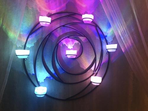 Remote Controlled LED Tea Light Sconce Created by