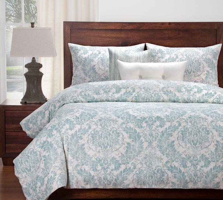 Heritage Mist 1 16 pillow, Tranquil Mist 1 bed