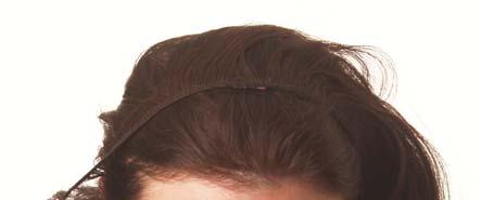 Half-Pony Attach both Napes and only one Roundabout. Pull hair back and secure with a barrette.