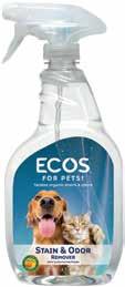 Between Baths, 22 oz. Grooming Spray, Peppermint ECOS TM for Pets!