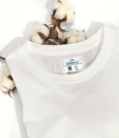 t-shirt lady The Cottover cotton is produced in India and