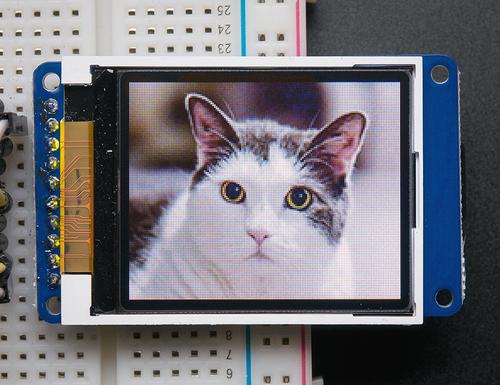 1.8" TFT Display Breakout and Shield Created by