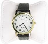 TW1304 - White 3Mens Watch Faux Leather Strap