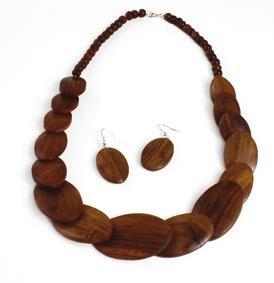 90 Wooden Necklace &