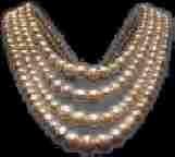 PEARLS June s Birthstone By: John Wright, RPG Four strand natural Pearl necklace from the Persian Gulf Unlike gemstones produced by geologic circumstances that occurred deep within the bowls of the