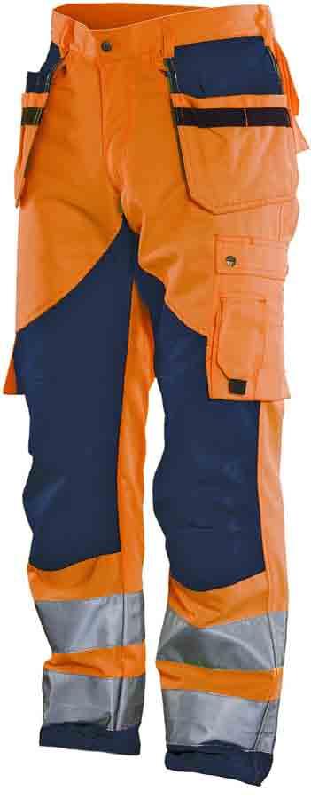 64 EN471 High-visibility clothing Multi-function high-visibility tradesman s trousers!