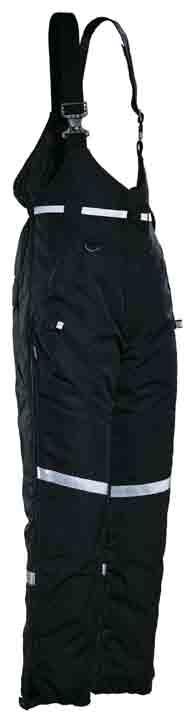 86 Winter clothing Weatherproof winter trousers Windproof and waterproof breathable fabric. A quilted lining makes the trousers flexible and light. Pre-bent knees for enhanced comfort.
