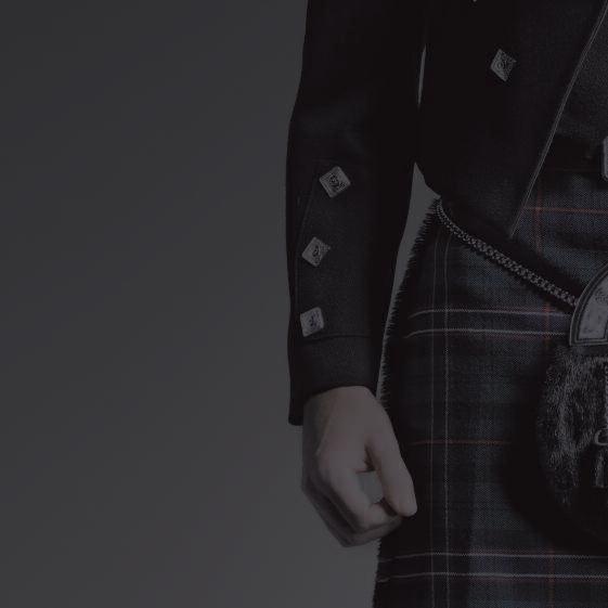 jacket. Match your kilt to one of over 40 shades of neckwear and choice of sporran.