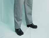 waistband Two side pockets, one rear flap pocket Black
