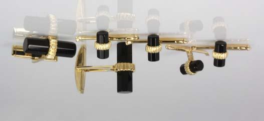 00 Set (other Black colored Onyx gemstones Cuff Links available) $895.