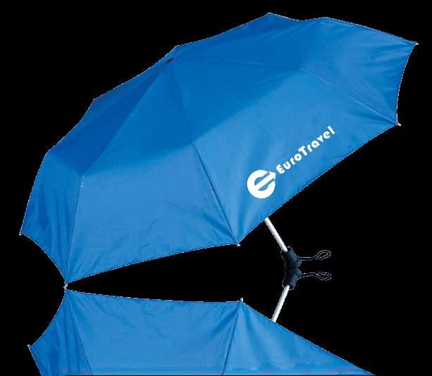 strap attached to handle Hand open Nylon cover Oversize coverage SP PP - 7.5 W x 7 H (panel) 2AB2C 18.44 14.36 11.76 10.37 10.02 9 D. D. UF518 FOLDING UMBRELLA 21 rib length, 42 arc folds to 9.