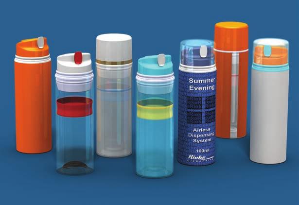 Complete Personal Care Packaging Solutions Customisation Options Overcaps Solid colours Tinted Frosted Pump engine Solid colours Spout Solid colours Sleeve Solid colours Containers Clarified Solid